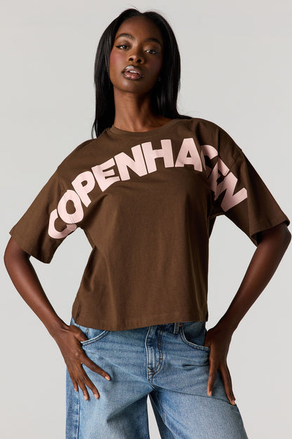 City Graphic Boxy T-Shirt