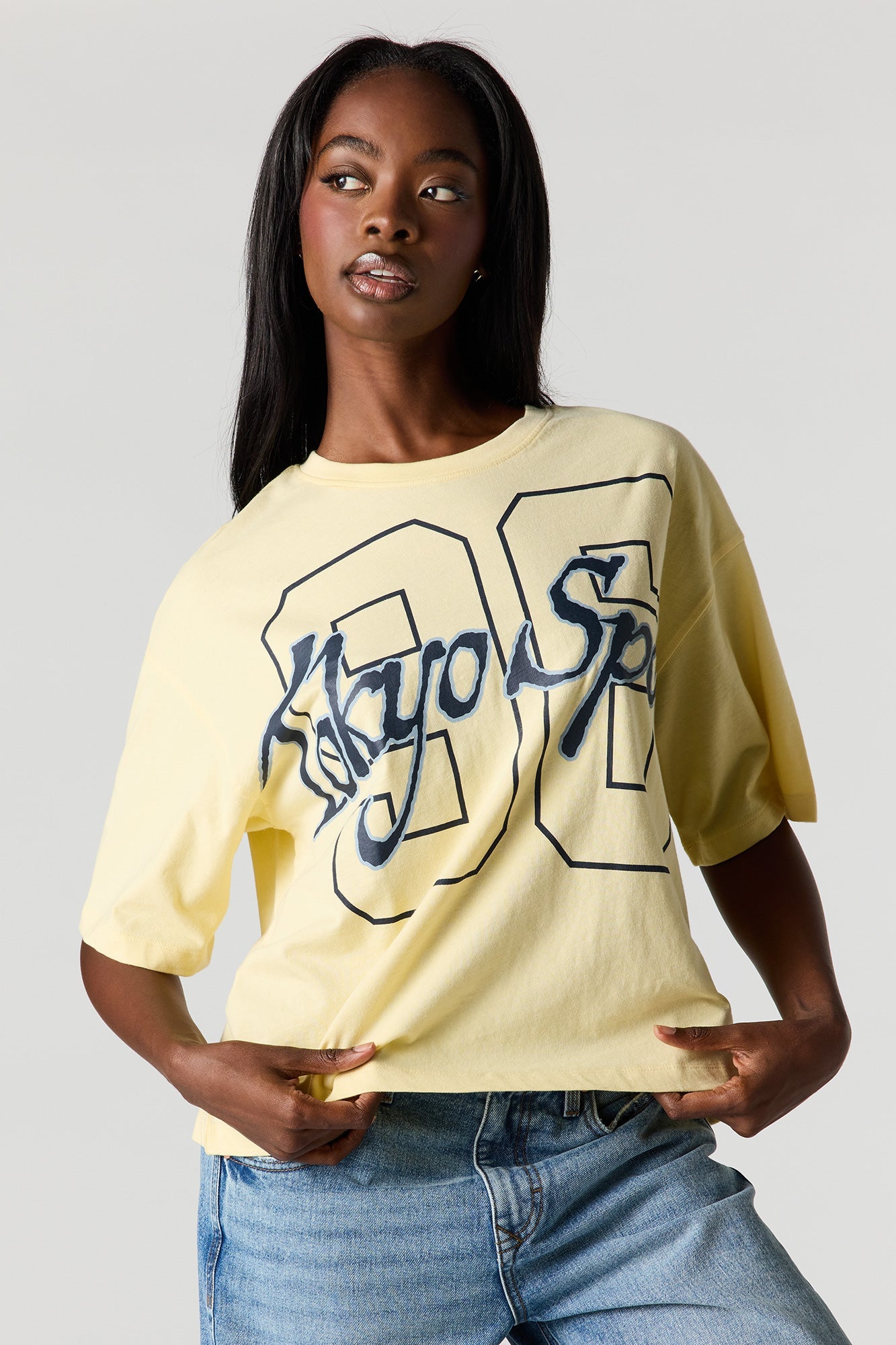 City Graphic Boxy T-Shirt