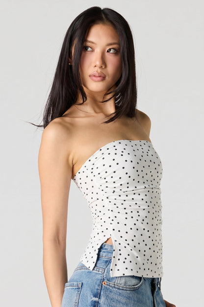 Contour Asymmetrical Tube Top