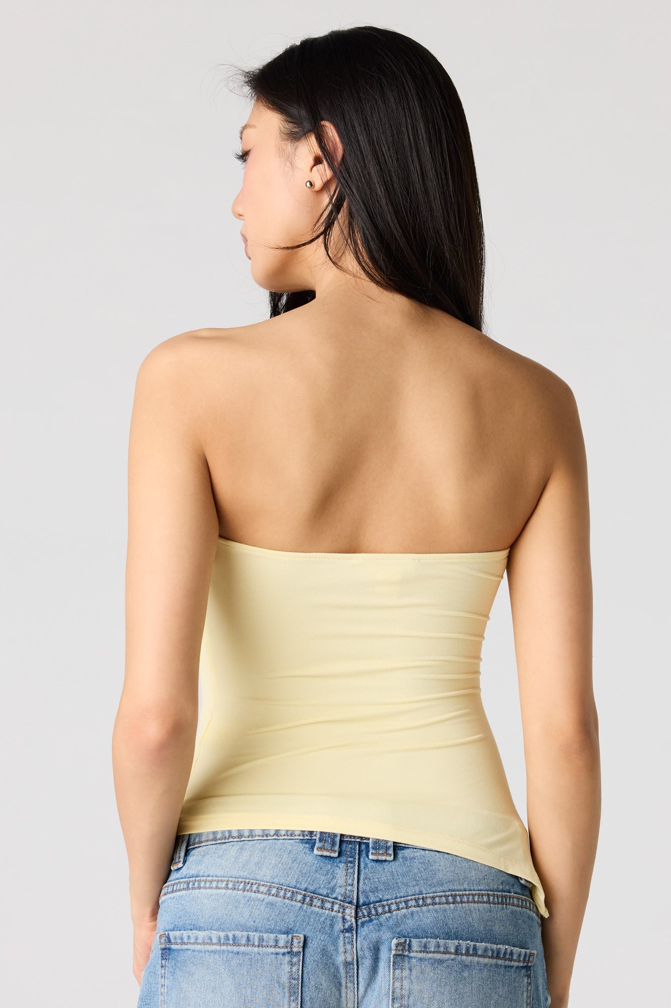Contour Asymmetrical Tube Top