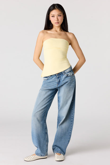 Contour Asymmetrical Tube Top