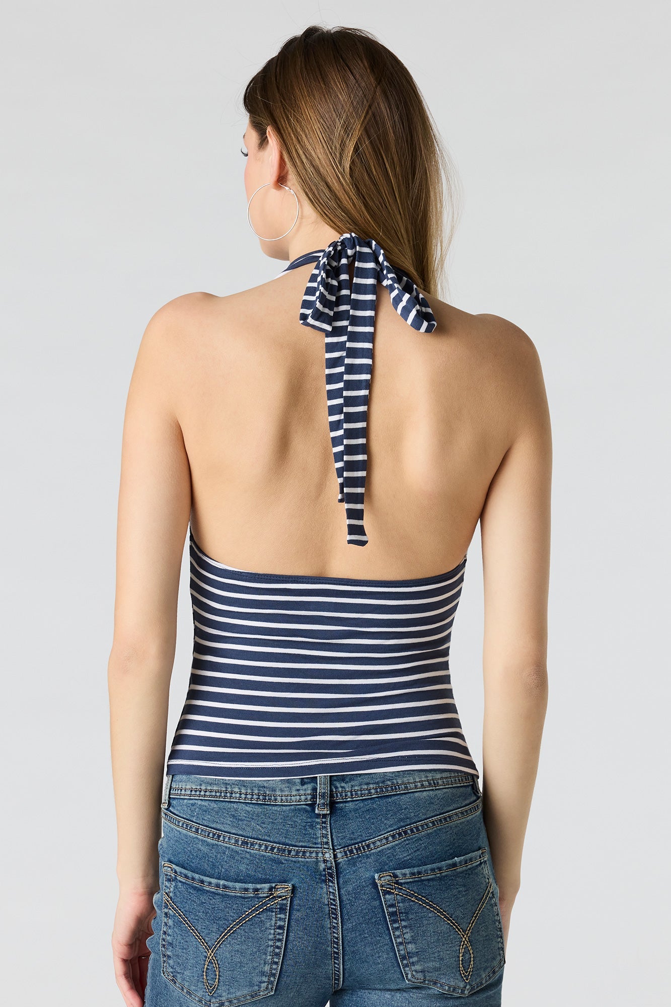 Cowl Neck Halter Top