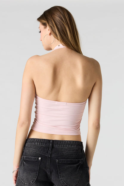 Soft Contour Grommet Halter Top