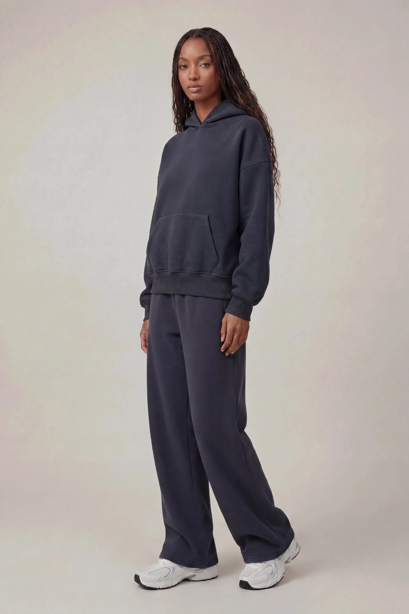 Fleece Boxy Hoodie