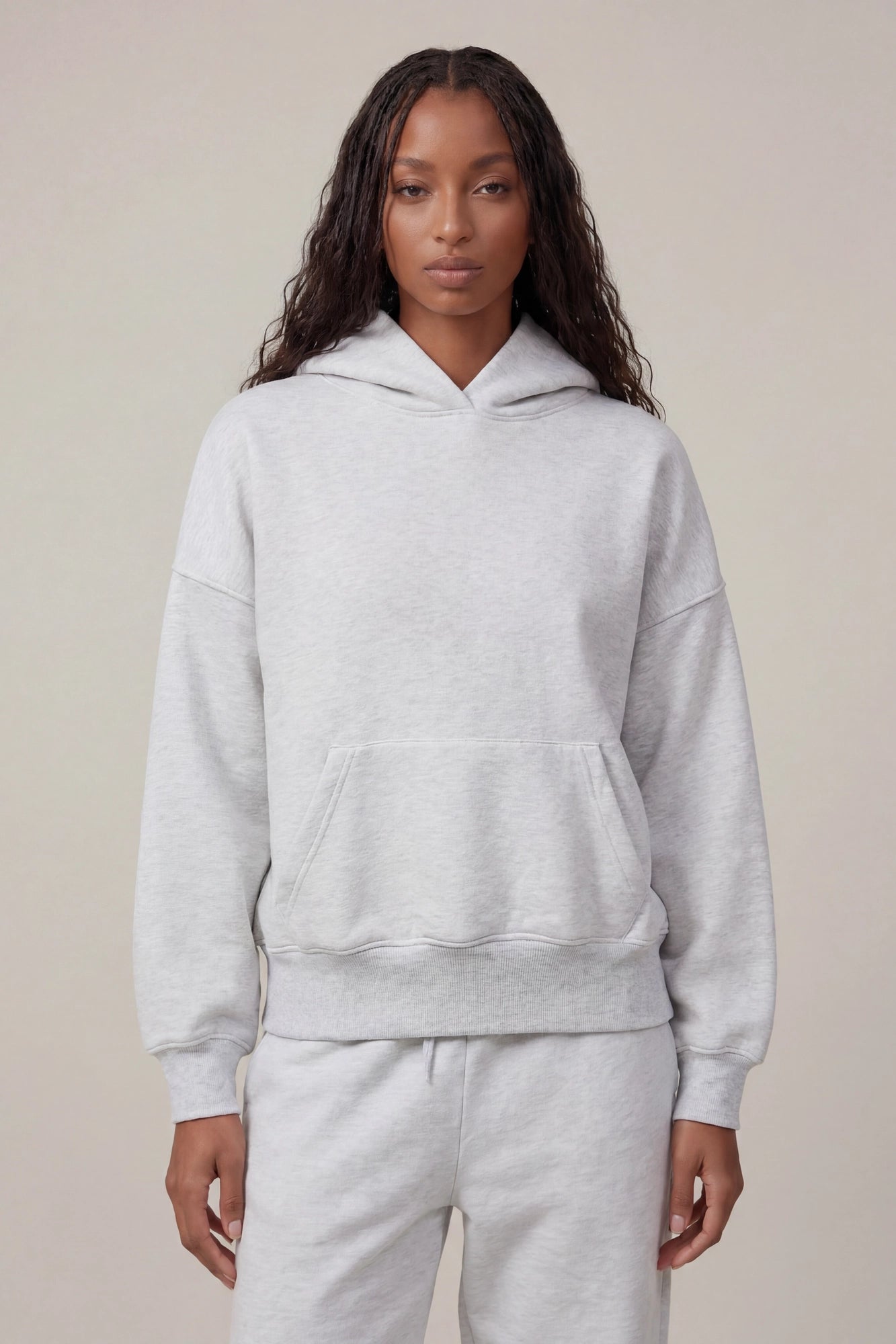 Fleece Boxy Hoodie