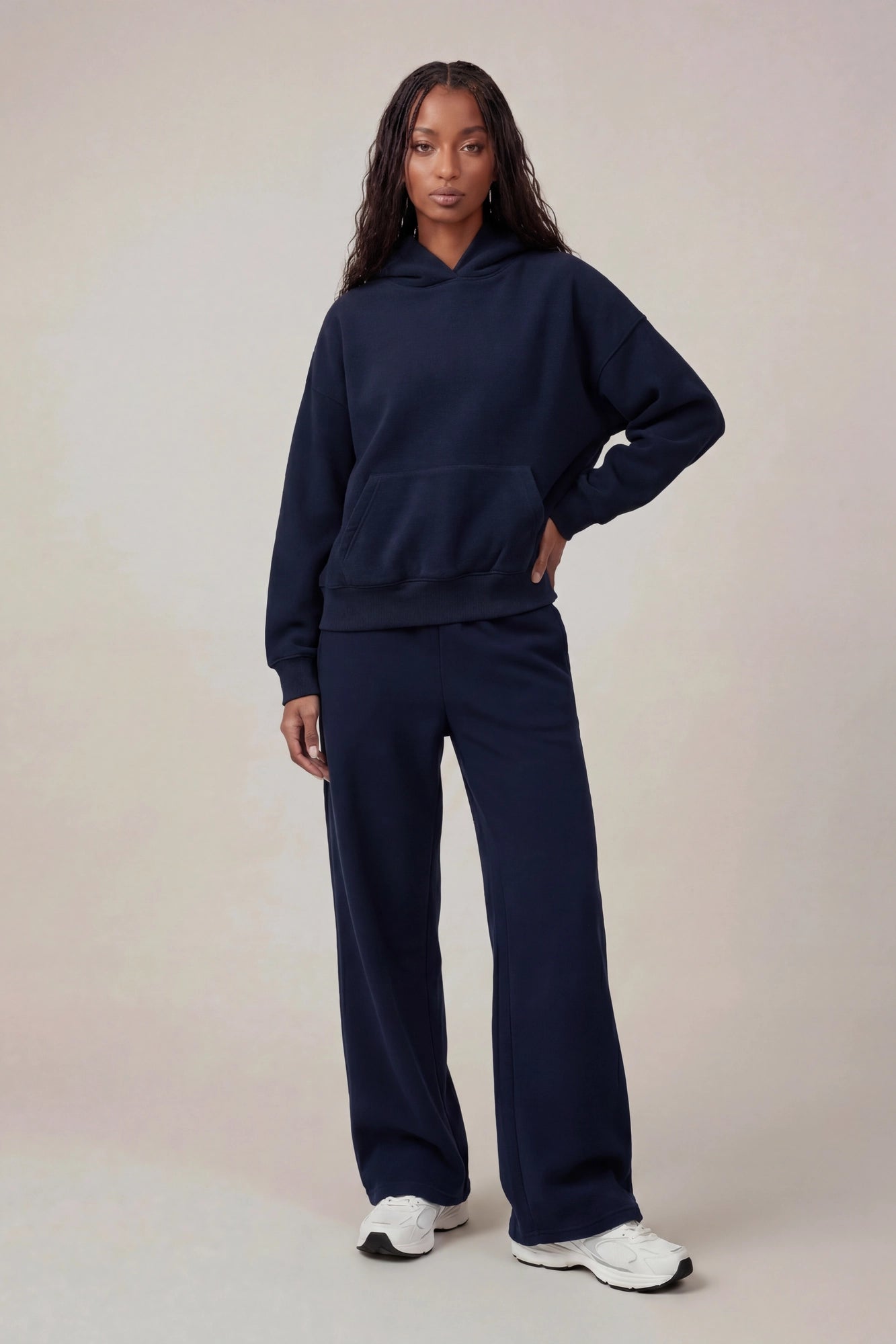 Fleece Boxy Hoodie