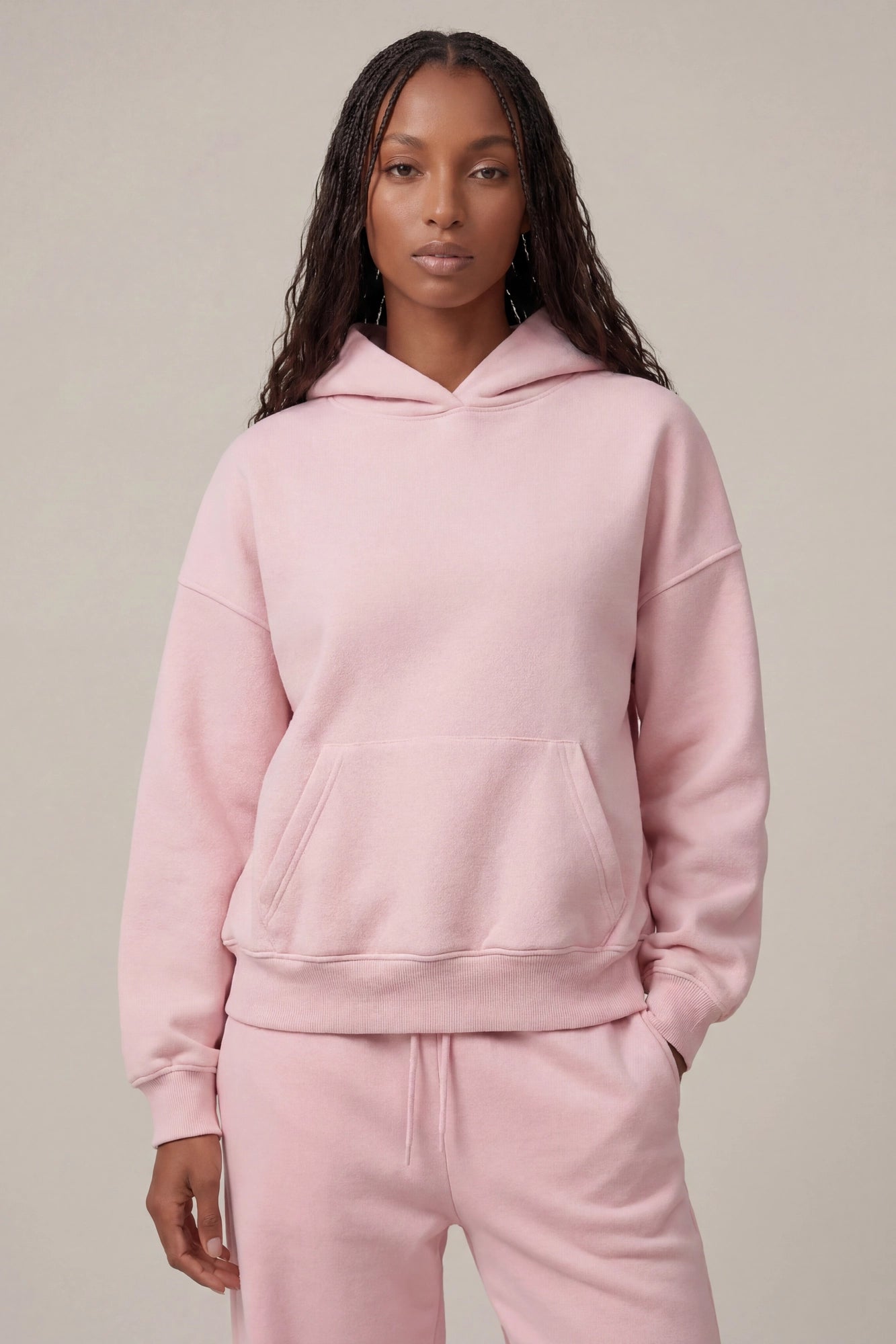 Fleece Boxy Hoodie