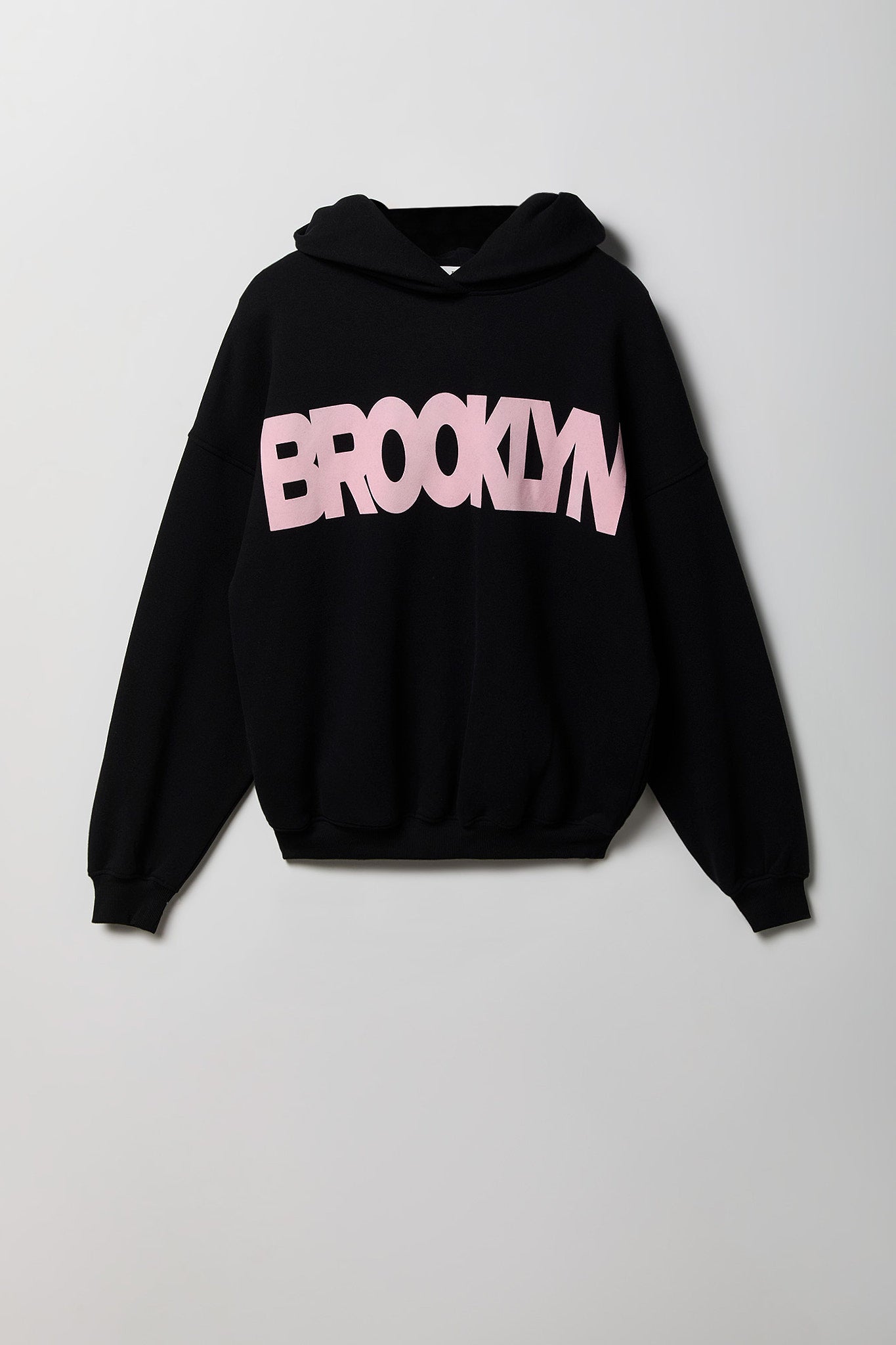 Graphic Fleece Boxy Hoodie