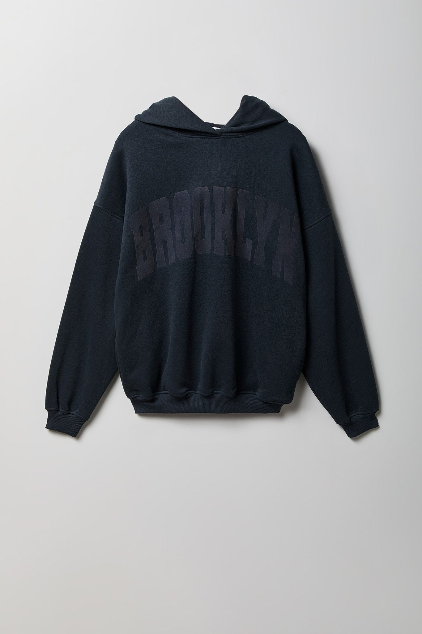 Graphic Fleece Boxy Hoodie