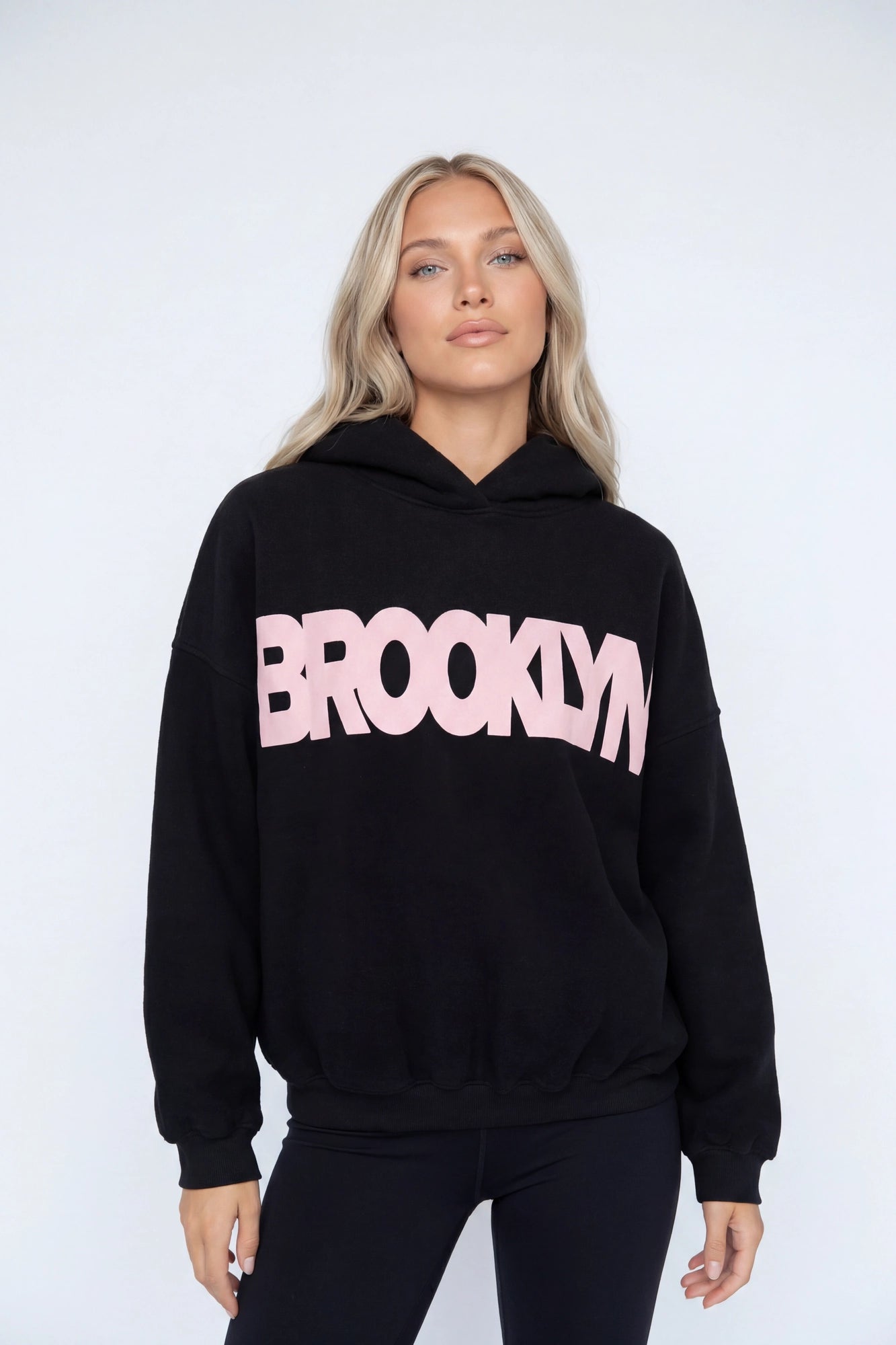 Graphic Fleece Boxy Hoodie
