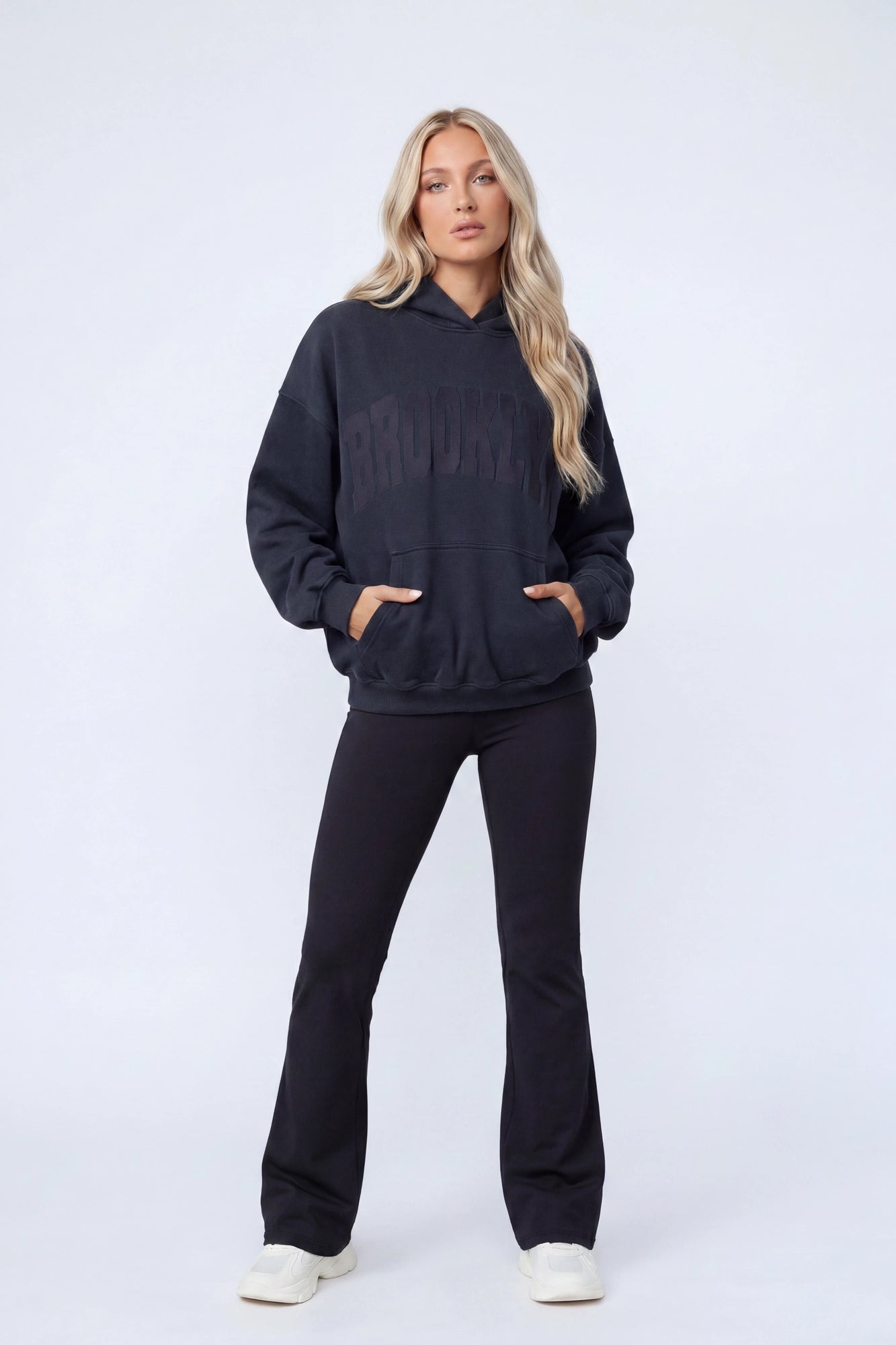 Graphic Fleece Boxy Hoodie