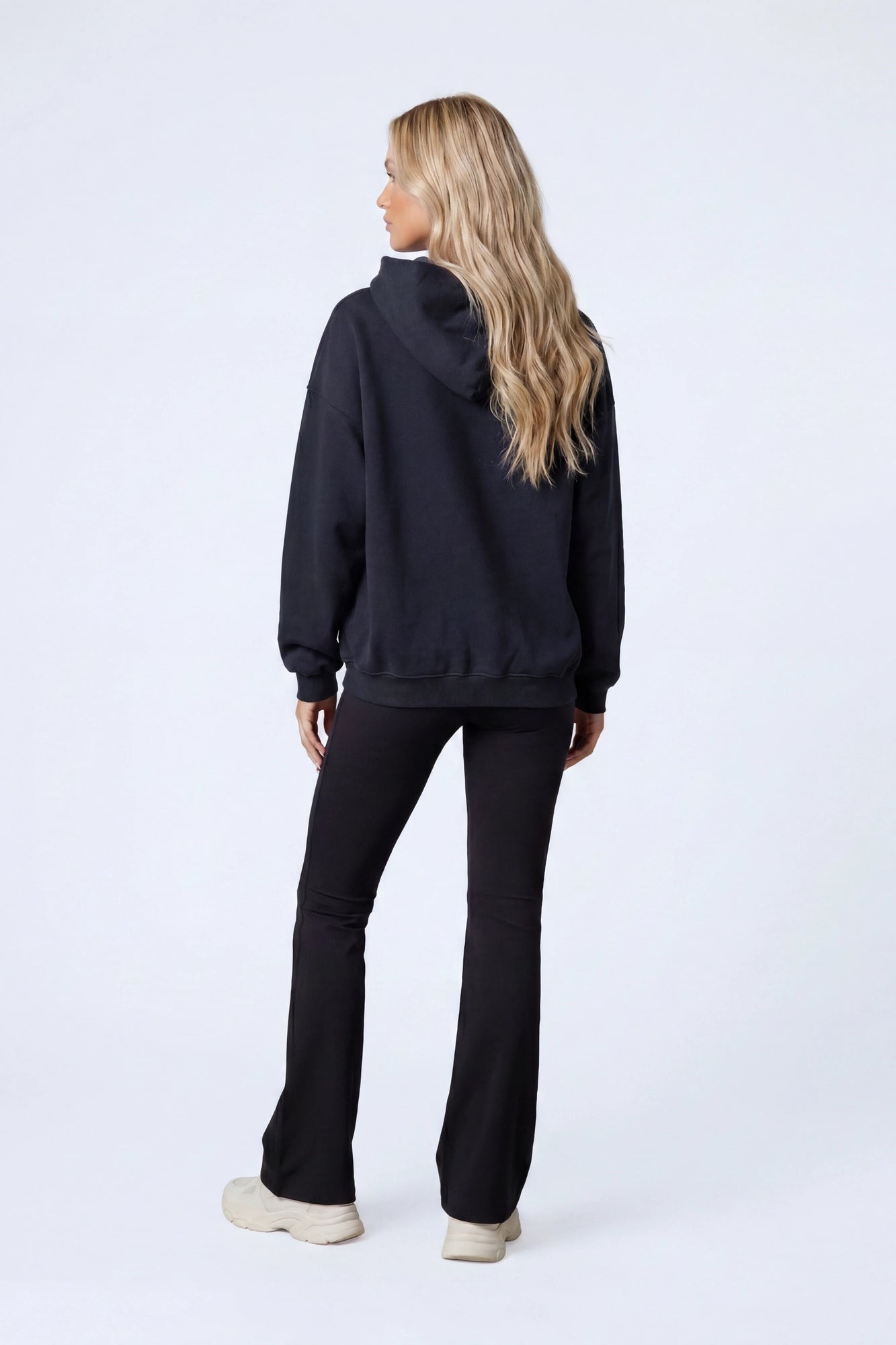 Graphic Fleece Boxy Hoodie