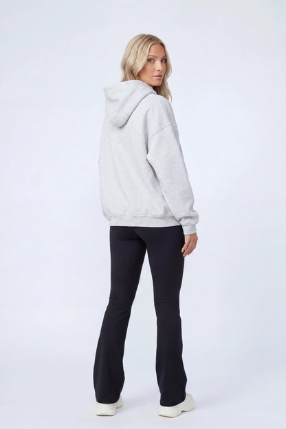 Graphic Fleece Boxy Hoodie