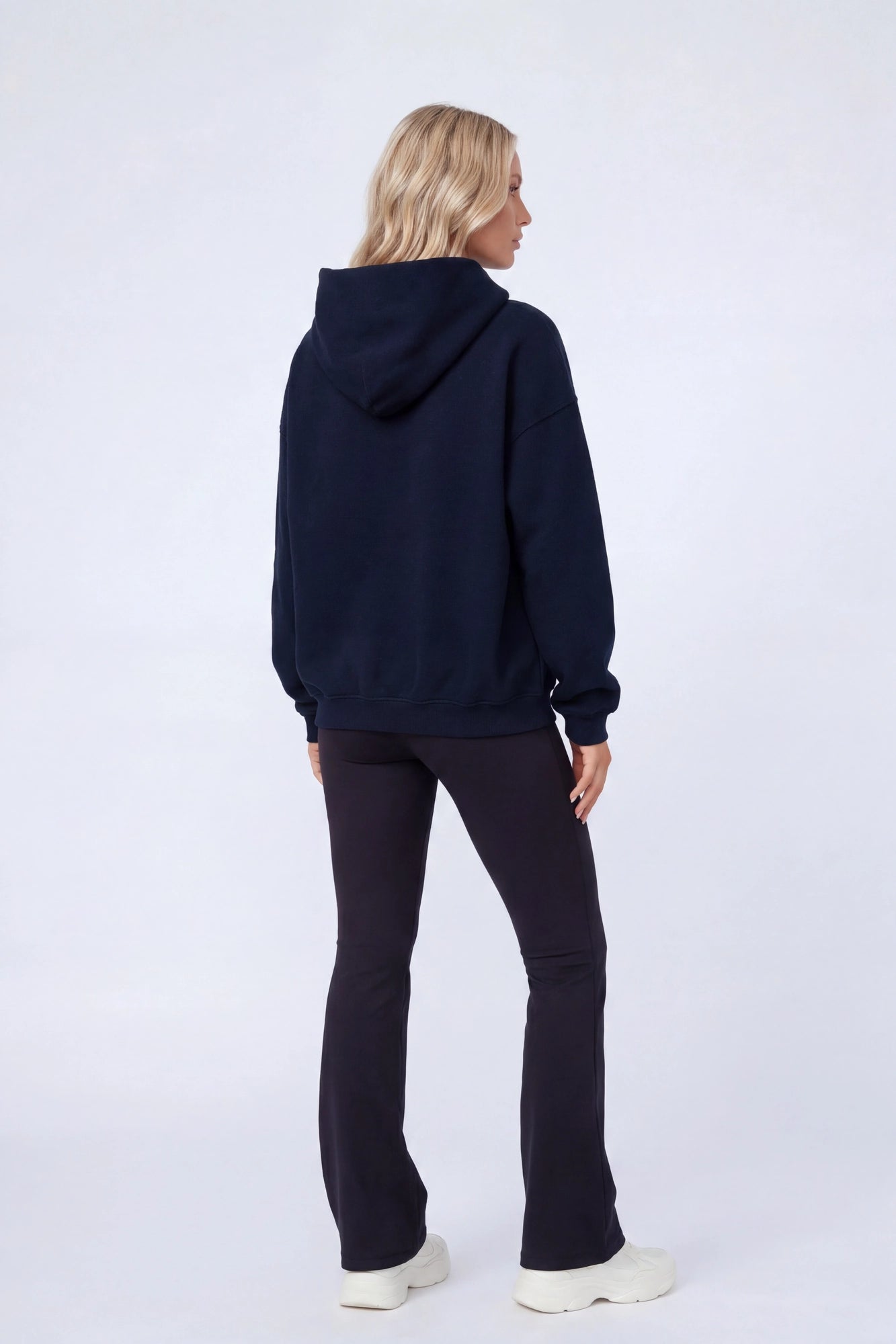 Graphic Fleece Boxy Hoodie