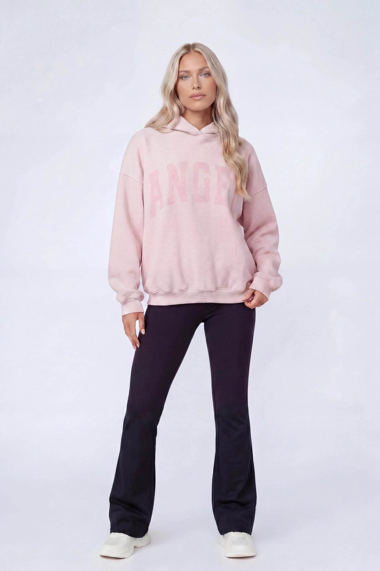 Graphic Fleece Boxy Hoodie