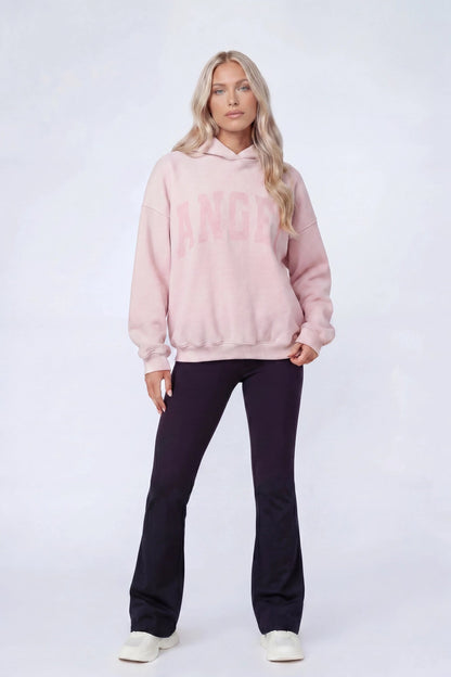 Graphic Fleece Boxy Hoodie