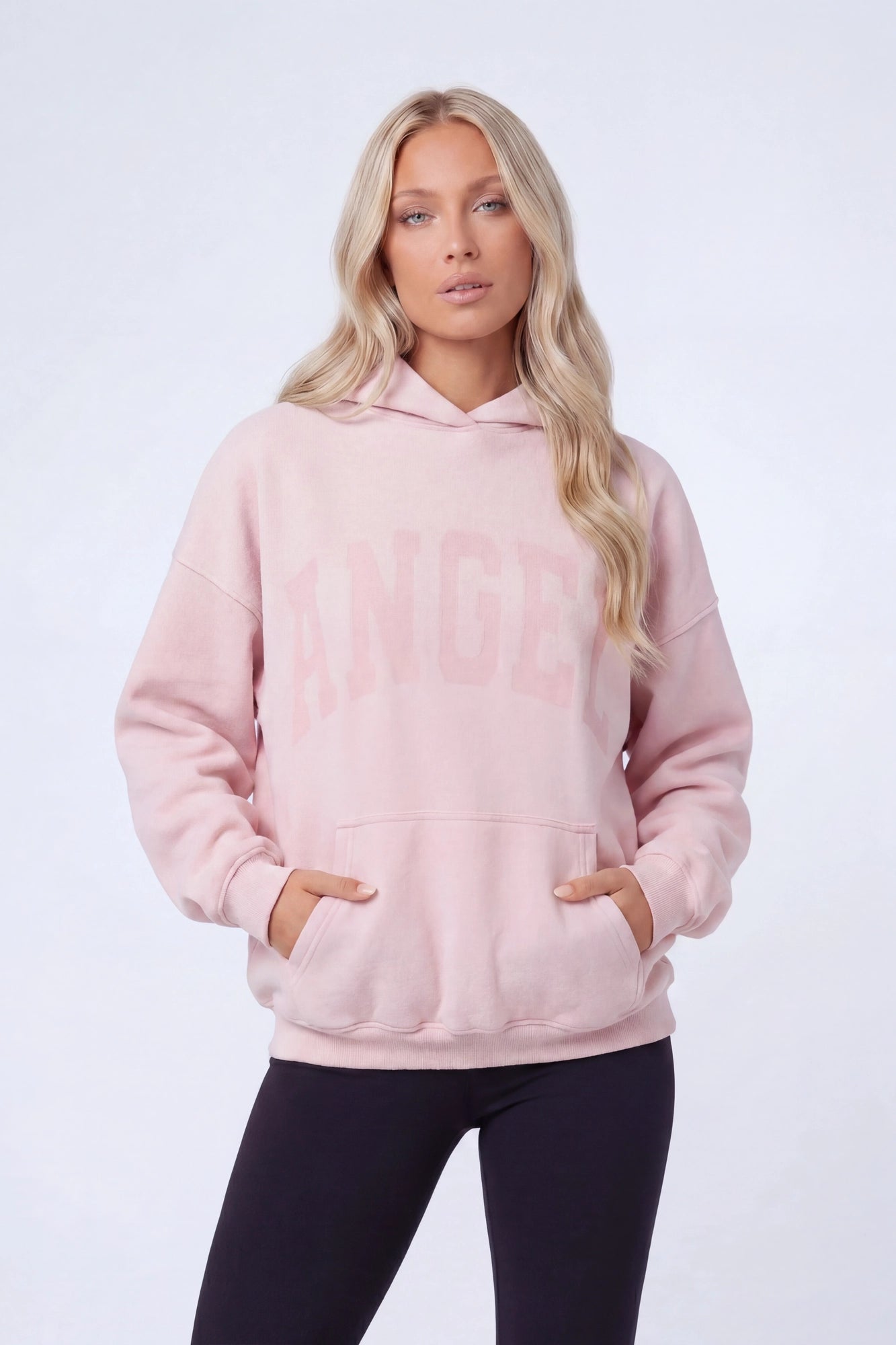 Graphic Fleece Boxy Hoodie