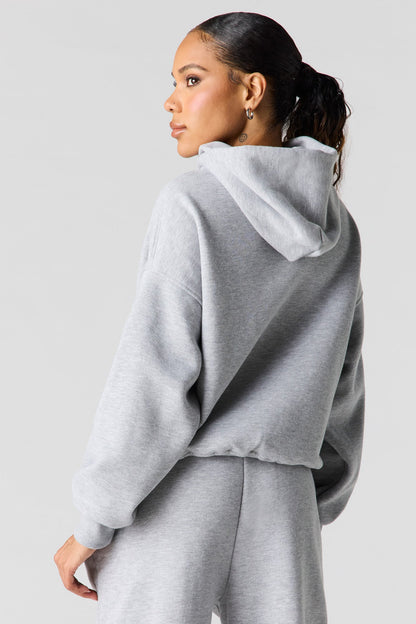 Luxe Fleece Boxy Hoodie