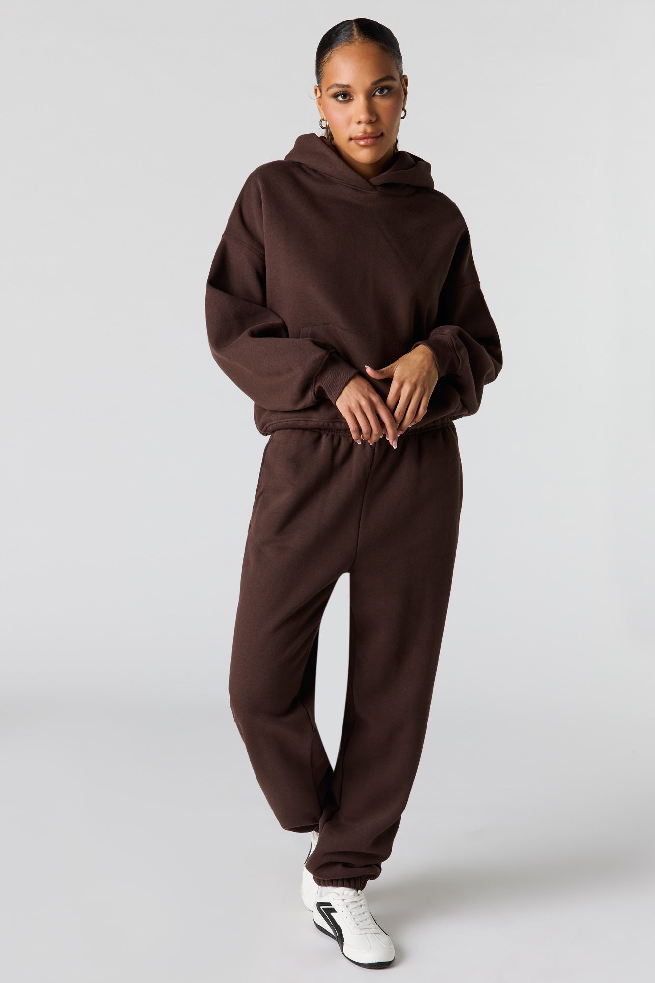 Luxe Fleece Boxy Hoodie