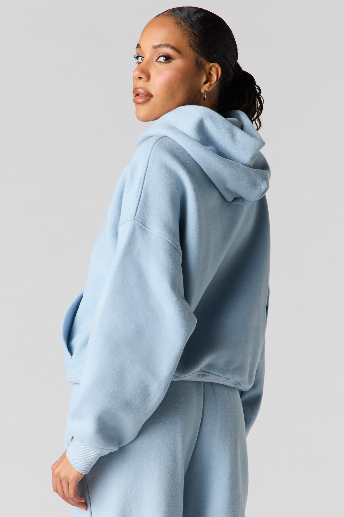 Luxe Fleece Boxy Hoodie