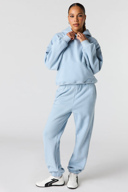Luxe Fleece Boxy Hoodie