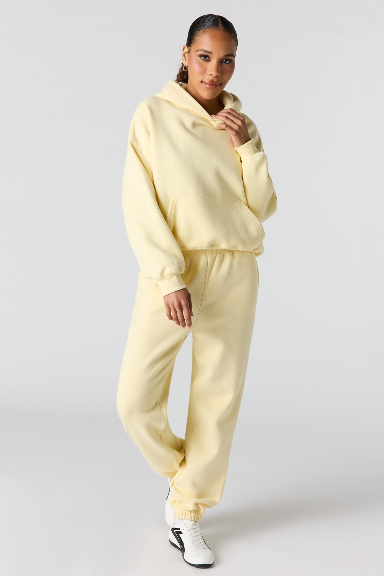 Luxe Fleece Boxy Hoodie