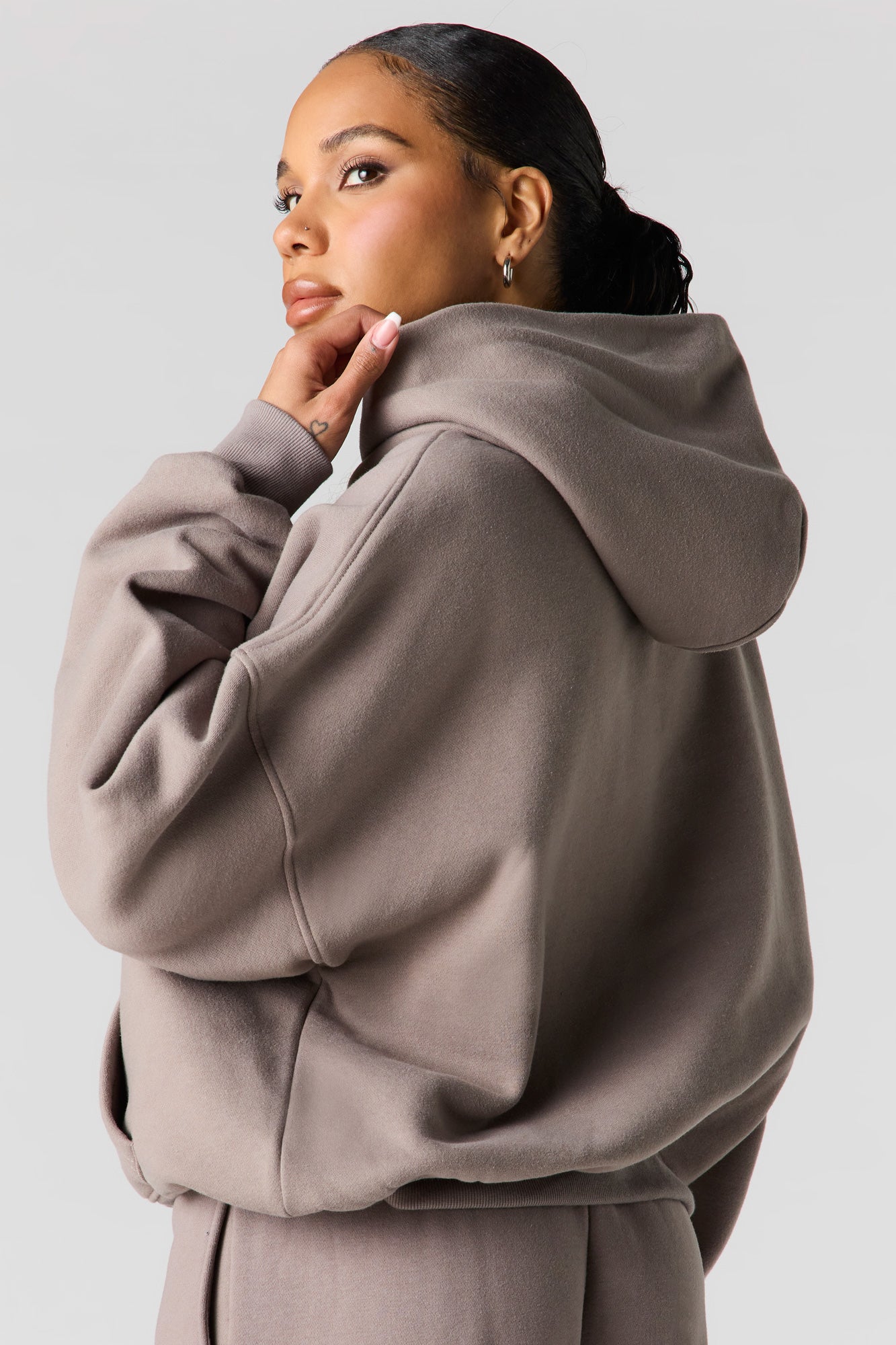 Luxe Fleece Boxy Hoodie