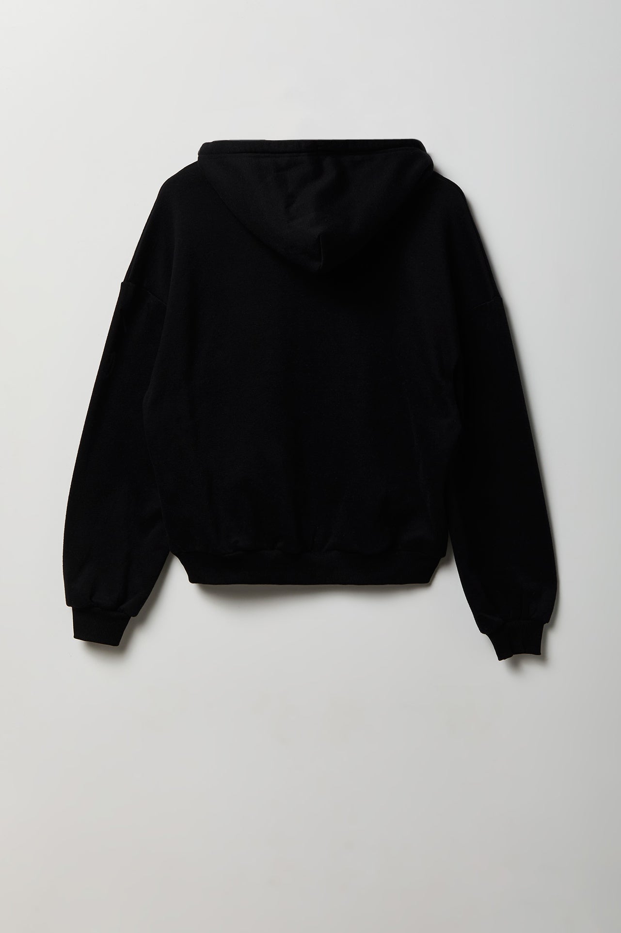 Fleece Boxy Zip Hoodie