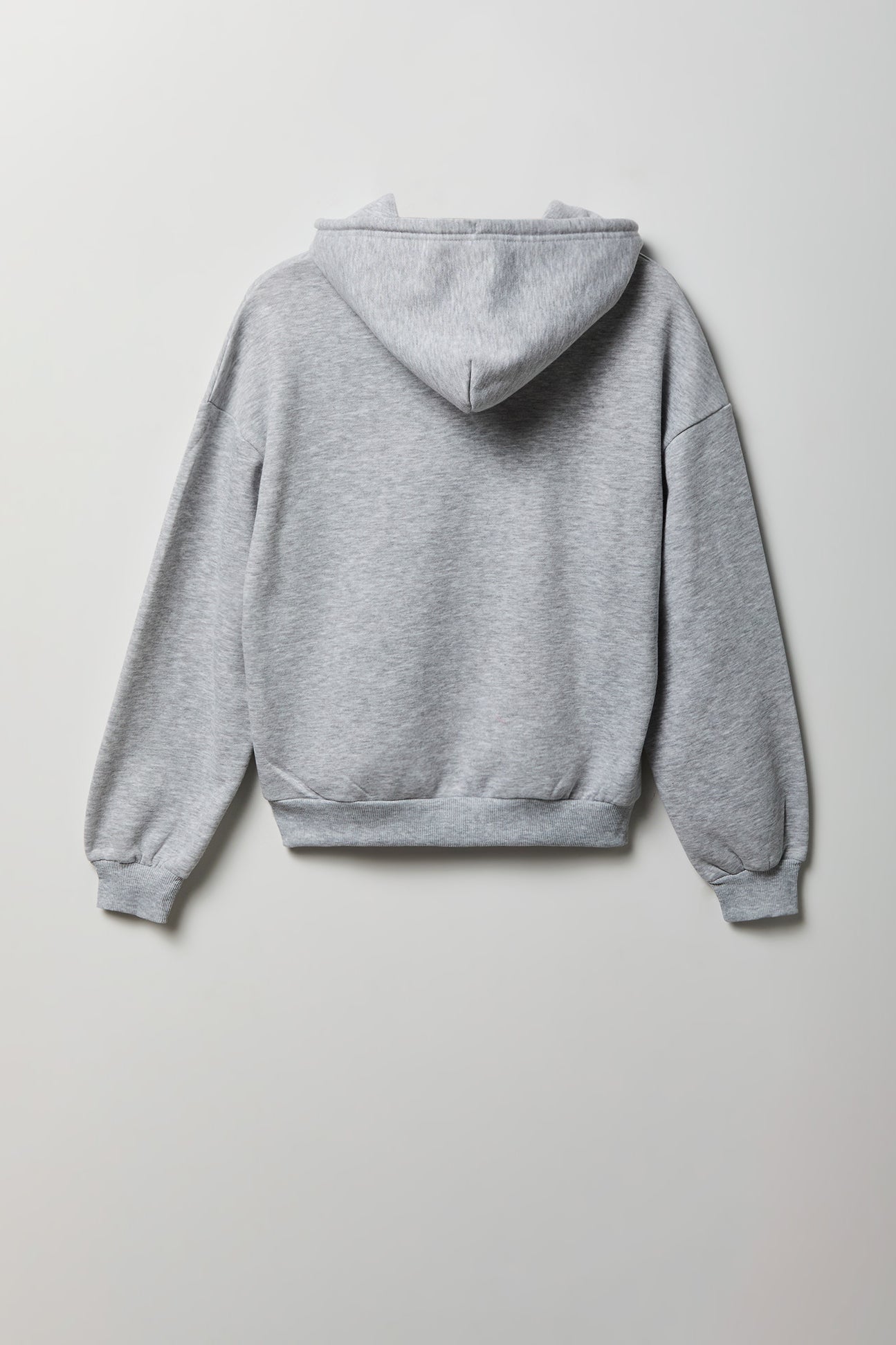 Fleece Boxy Zip Hoodie