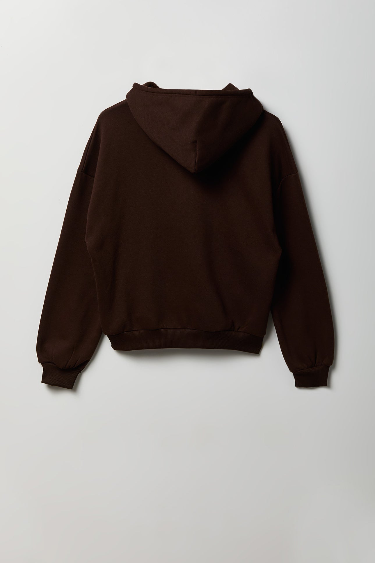 Fleece Boxy Zip Hoodie