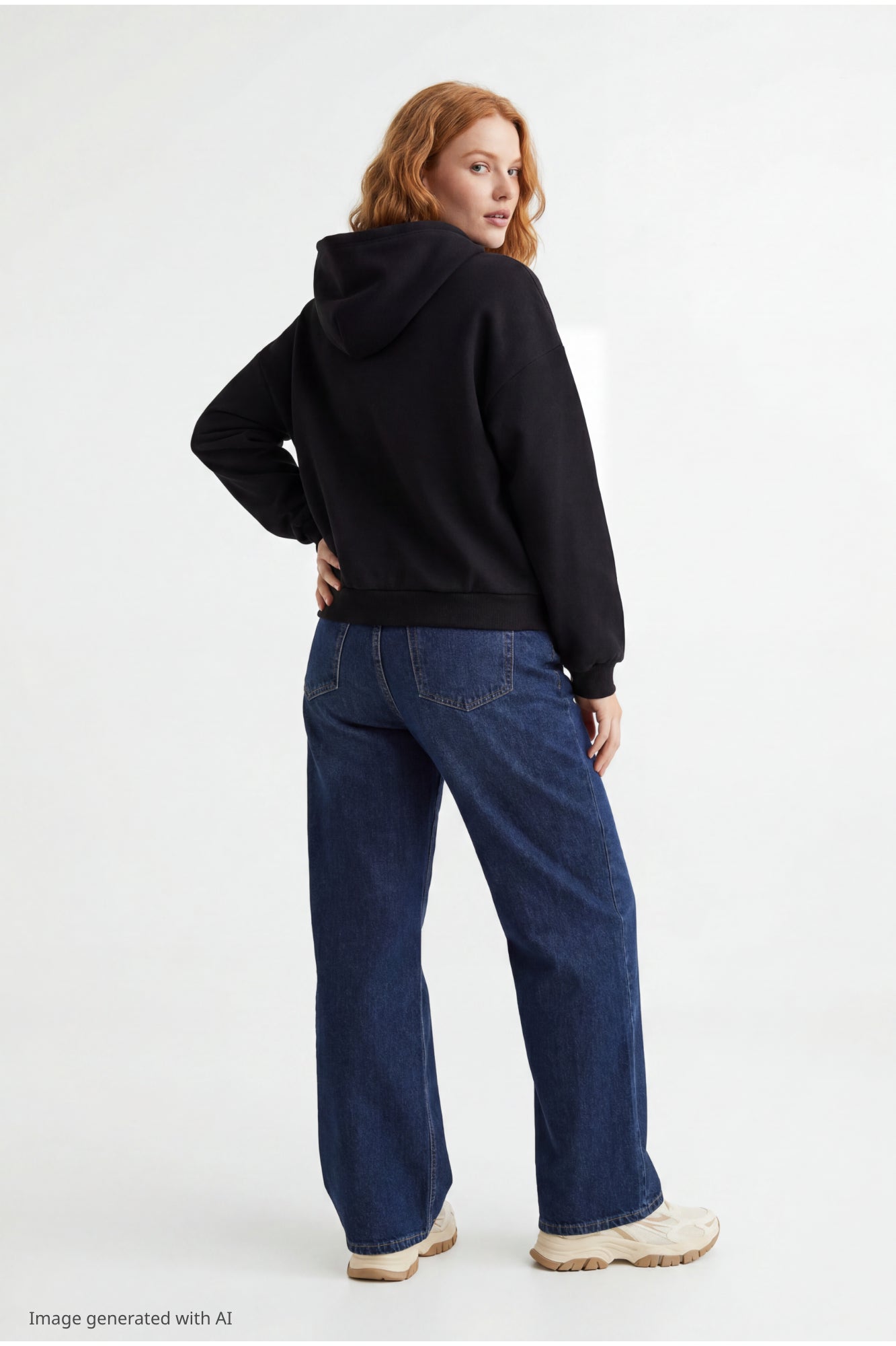 Fleece Boxy Zip Hoodie
