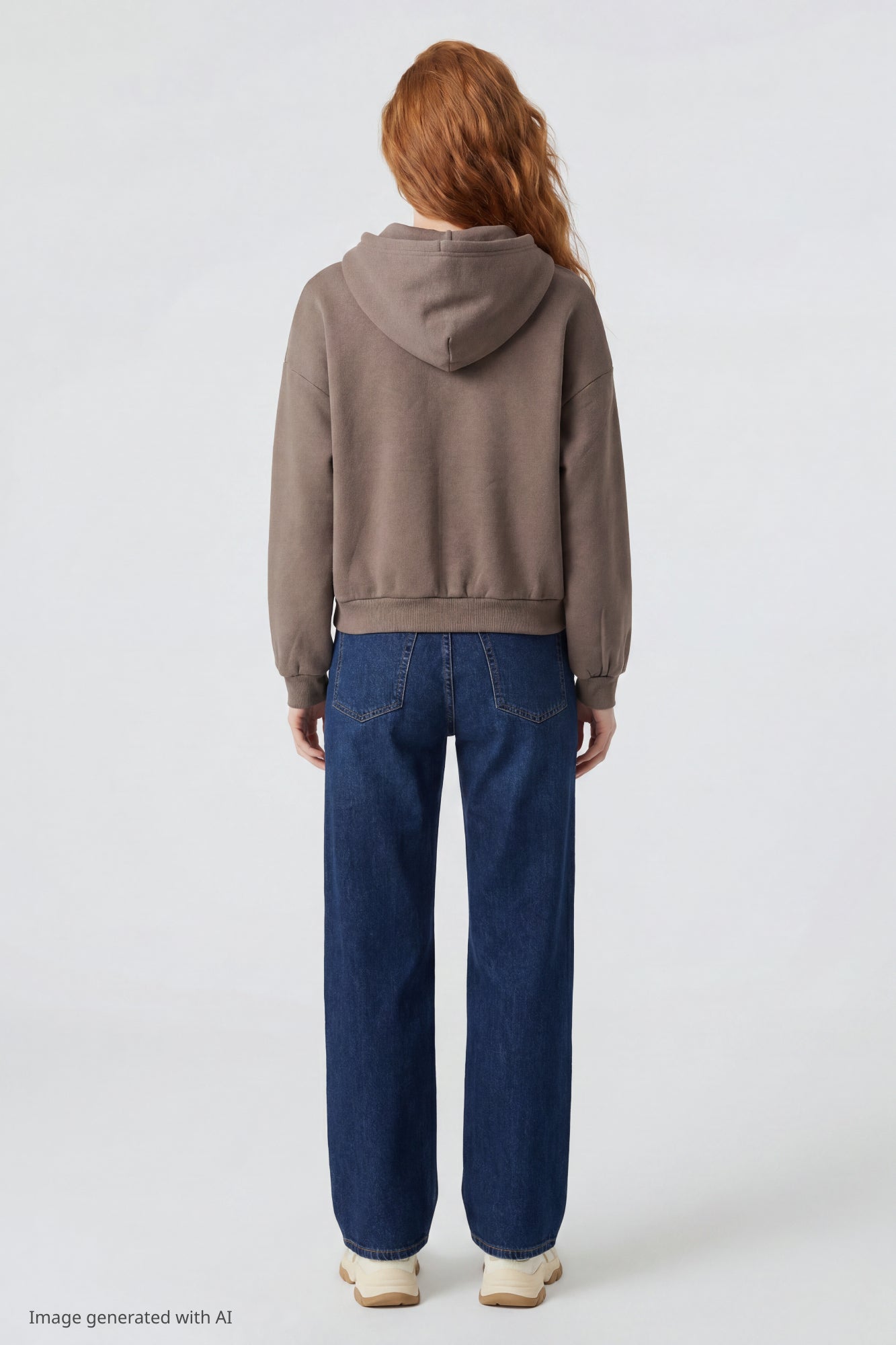 Fleece Boxy Zip Hoodie