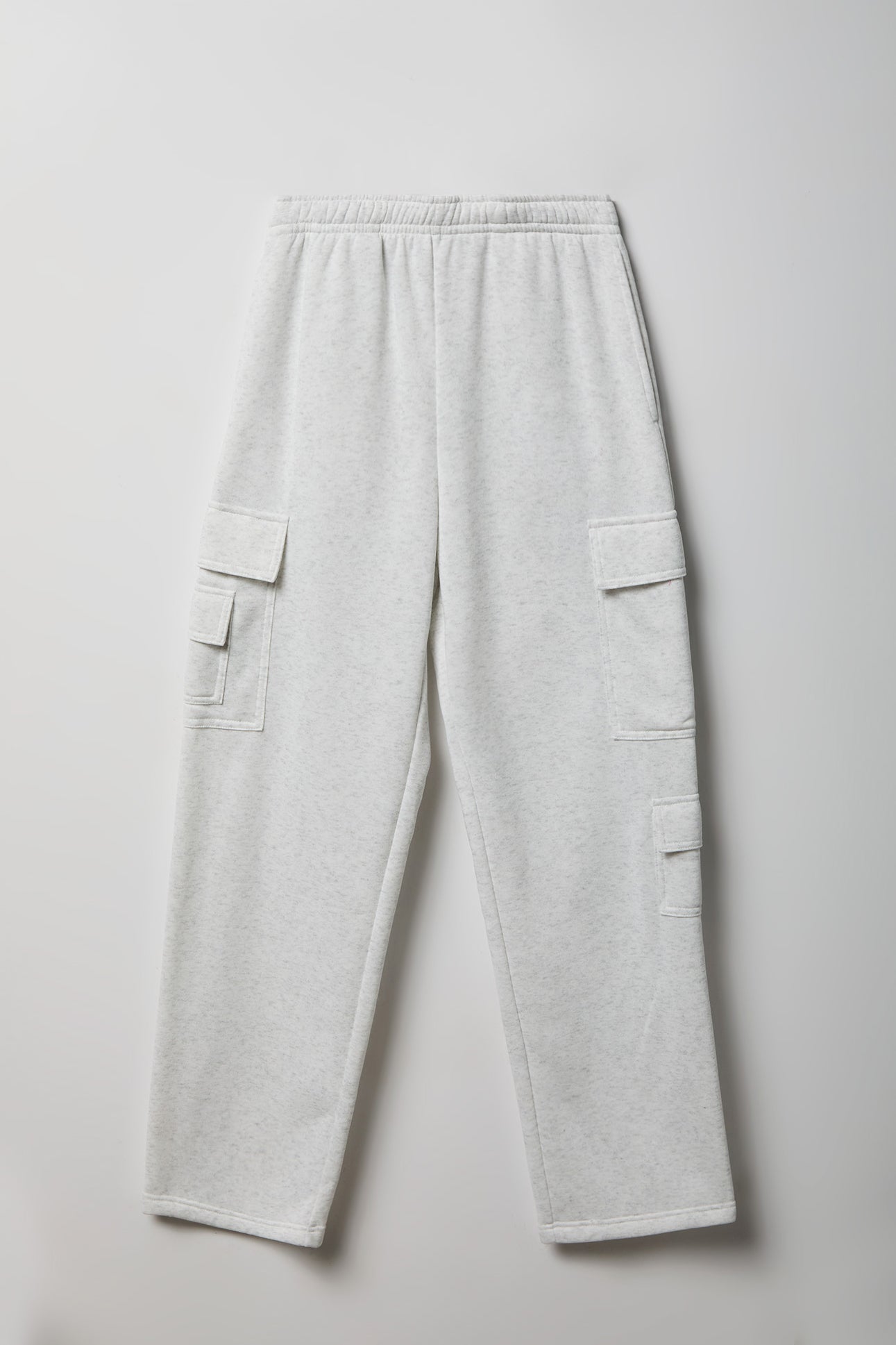 Fleece Low Rise Cargo Sweatpant