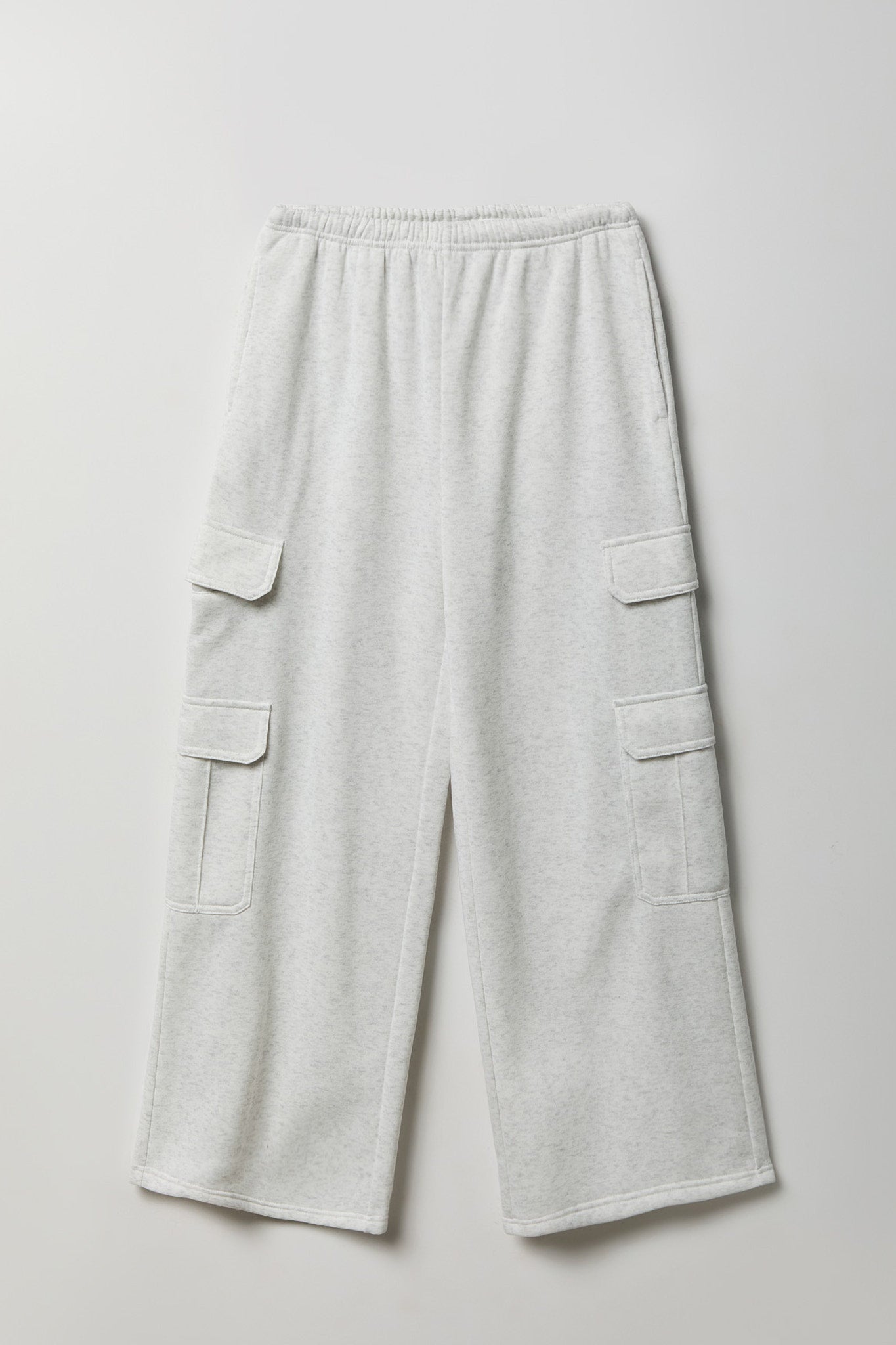 Fleece Ultra Wide Cargo Sweatpant
