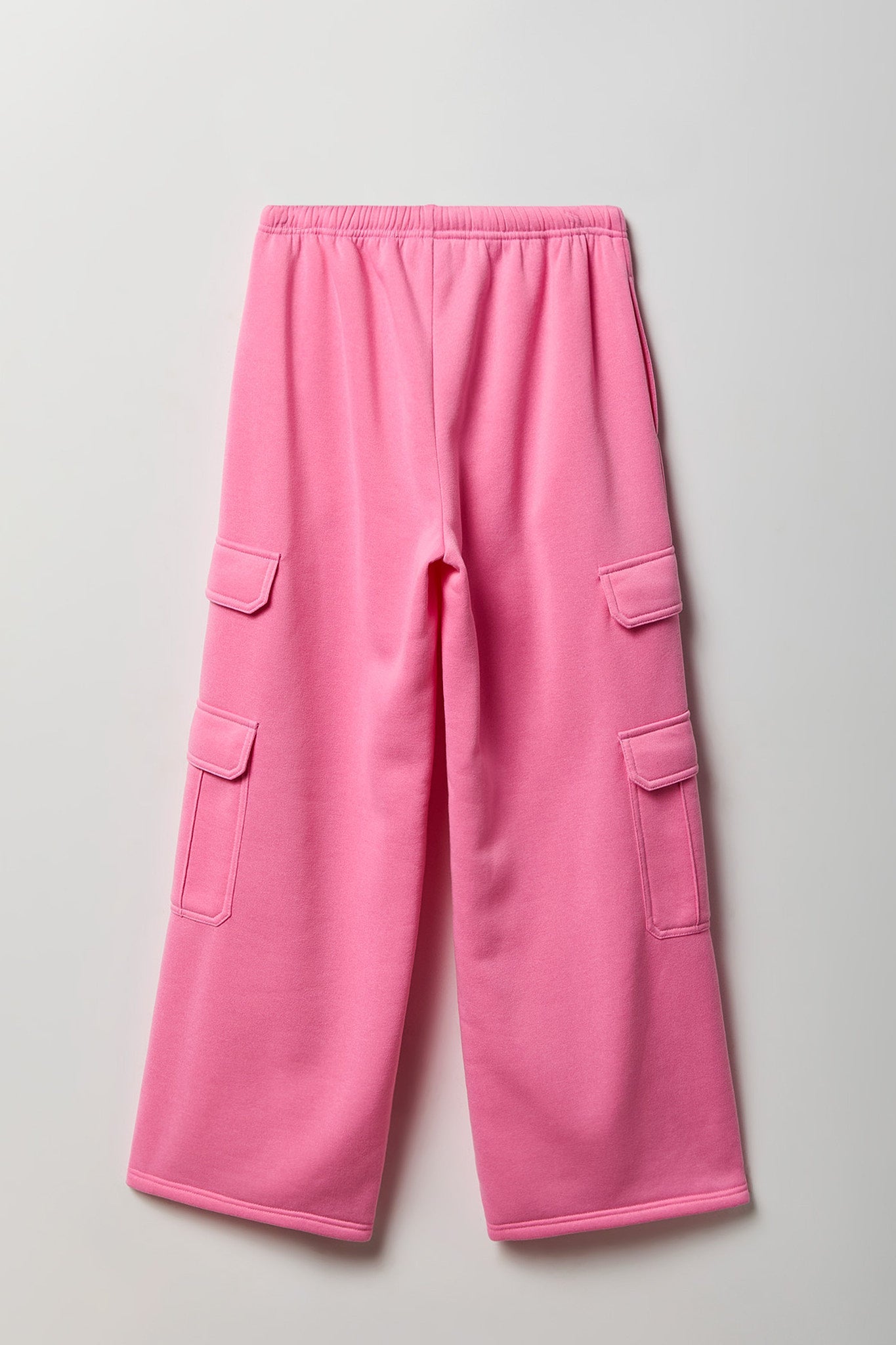 Fleece Ultra Wide Cargo Sweatpant