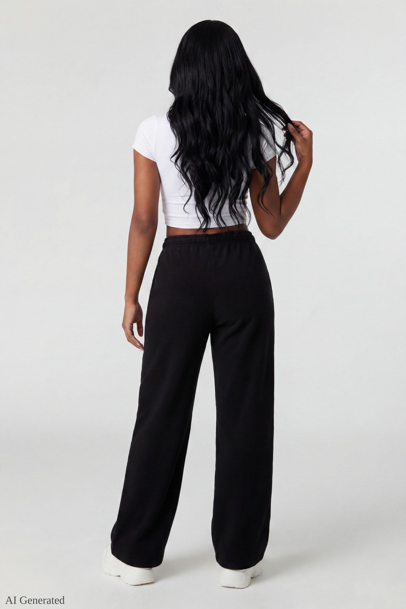 Fleece Ultra Wide Cargo Sweatpant