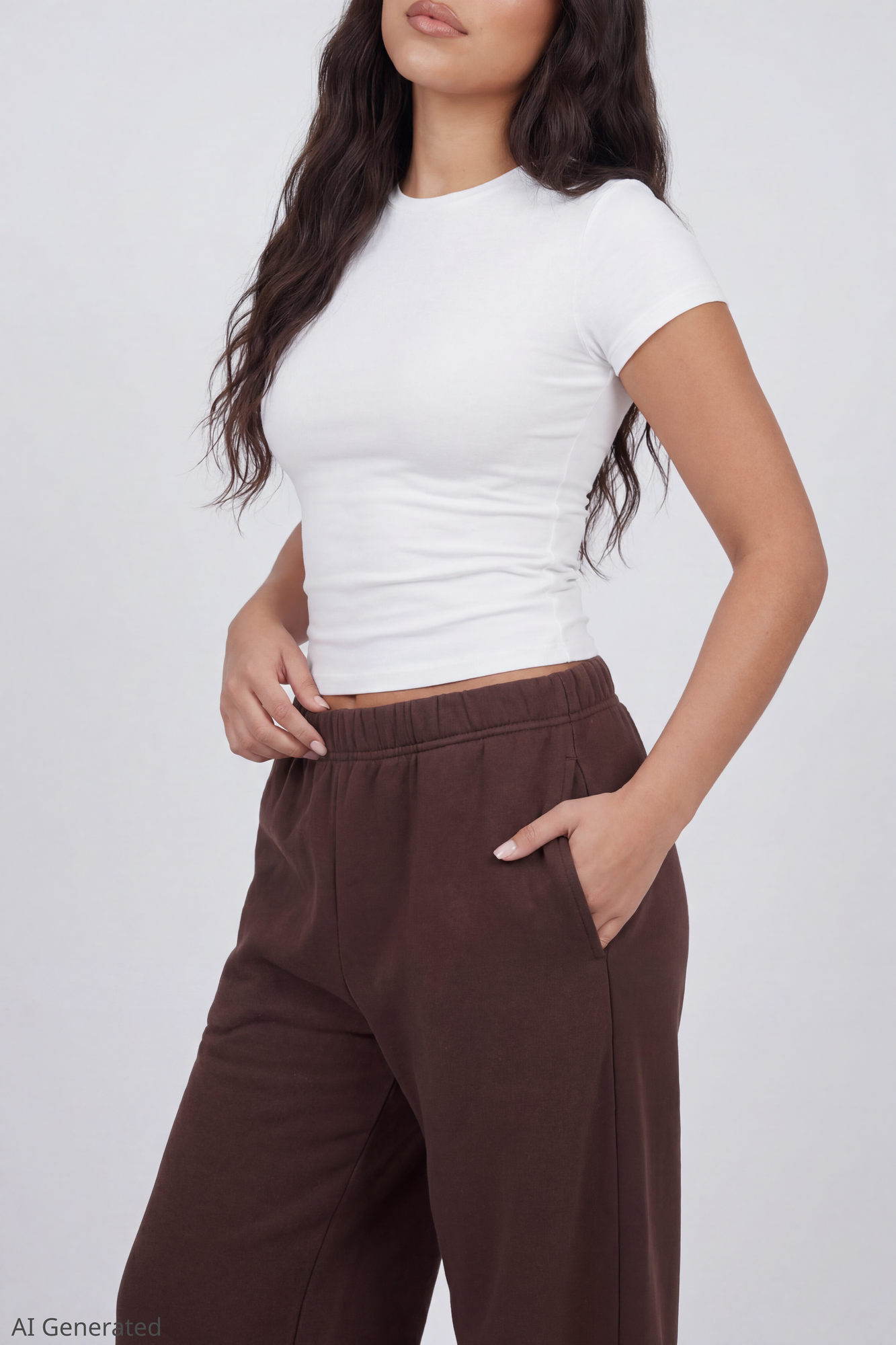 Fleece Ultra Wide Leg Sweatpant