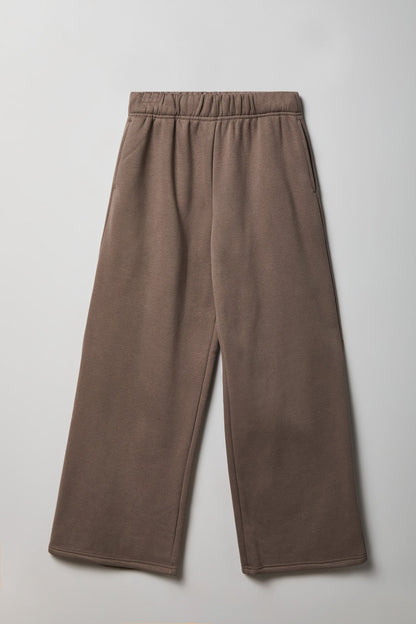Fleece Ultra Wide Leg Sweatpant