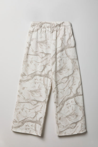 Fleece Ultra Wide Leg Sweatpant