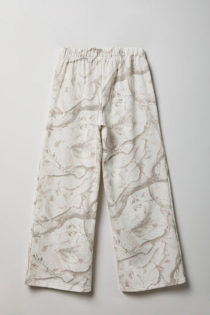 Fleece Ultra Wide Leg Sweatpant