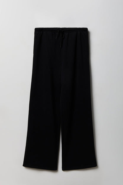 Fleece Low Rise Wide Leg Sweatpant