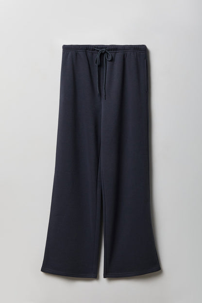 Fleece Low Rise Wide Leg Sweatpant