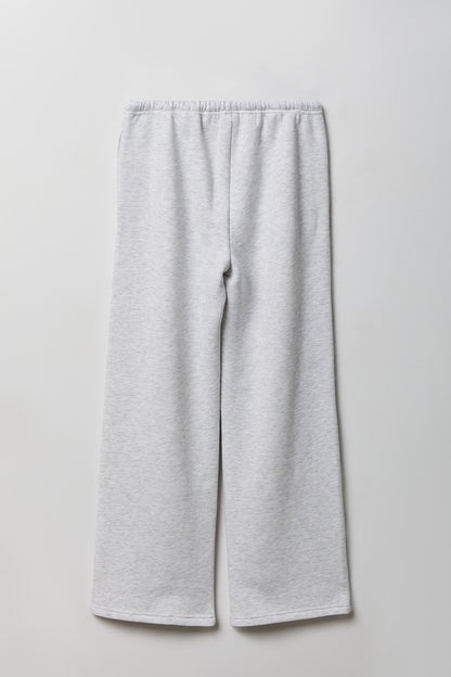 Fleece Low Rise Wide Leg Sweatpant