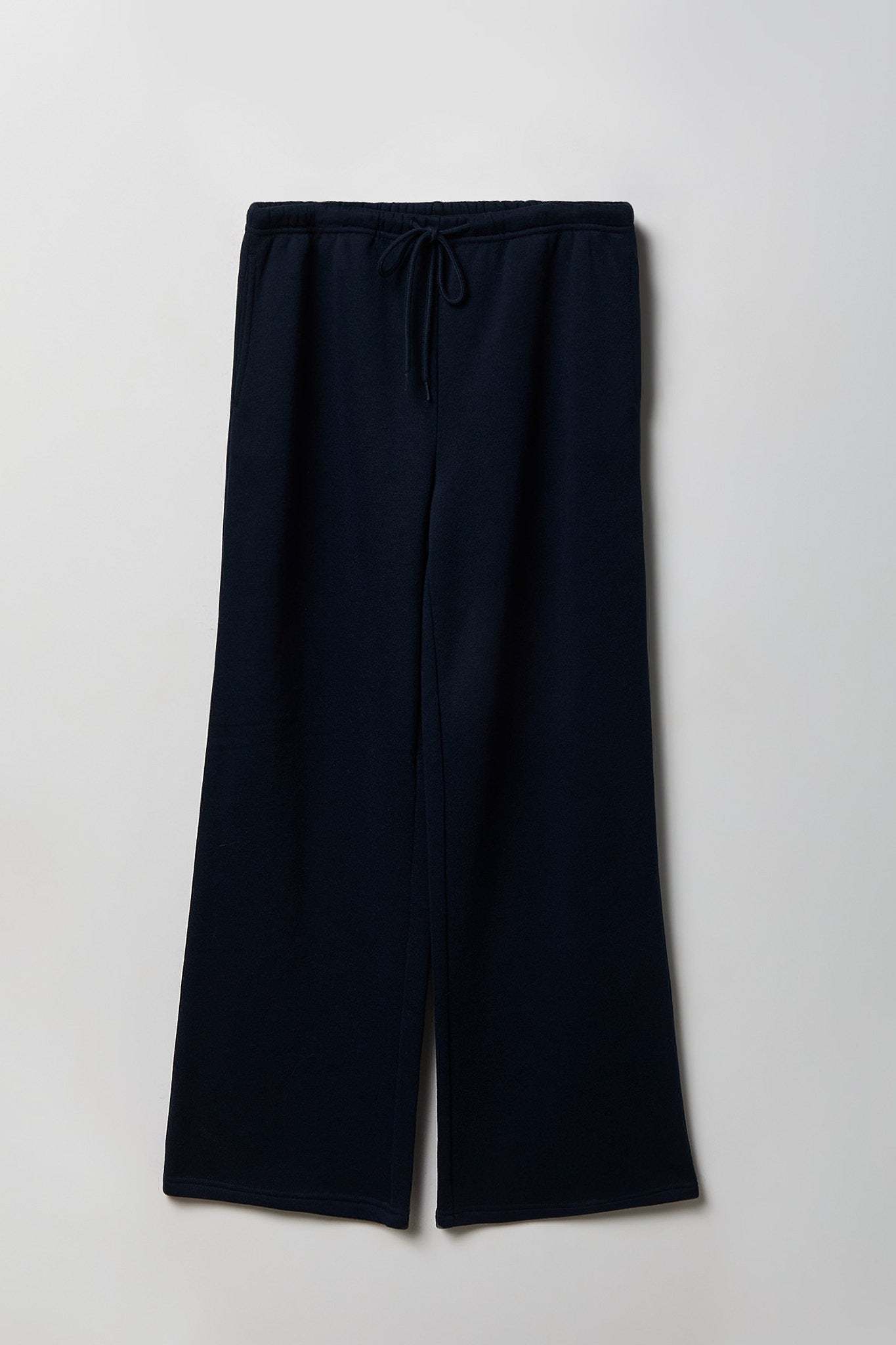 Fleece Low Rise Wide Leg Sweatpant