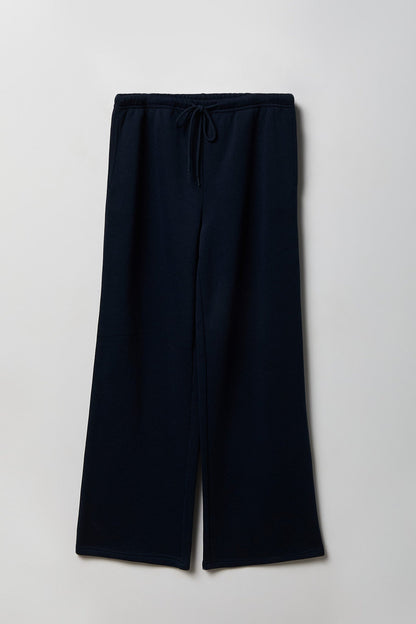 Fleece Low Rise Wide Leg Sweatpant