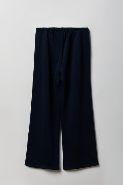 Fleece Low Rise Wide Leg Sweatpant