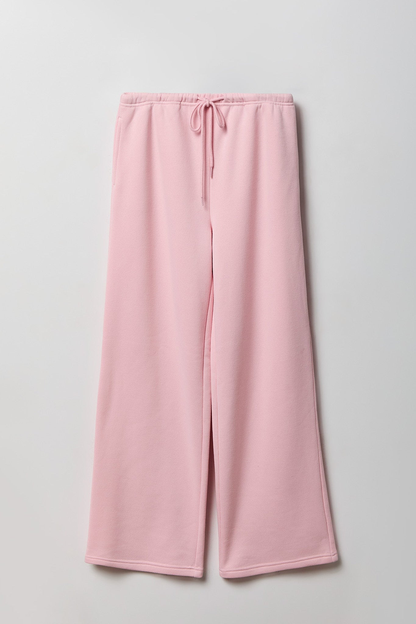 Fleece Low Rise Wide Leg Sweatpant
