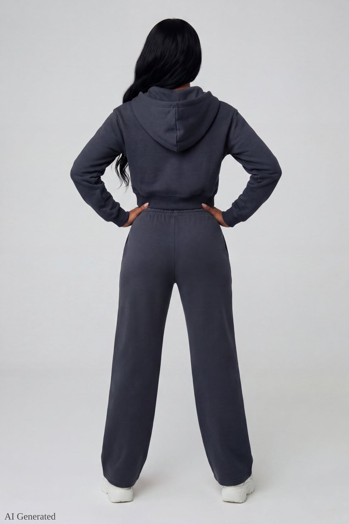 Fleece Ultra Wide Leg Sweatpant