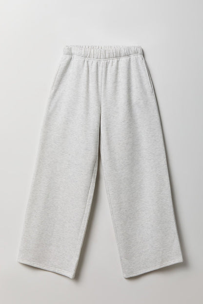 Fleece Ultra Wide Leg Sweatpant