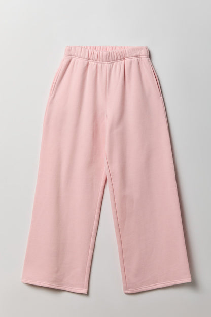 Fleece Ultra Wide Leg Sweatpant